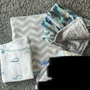 Baby Boy Blanket Bundle